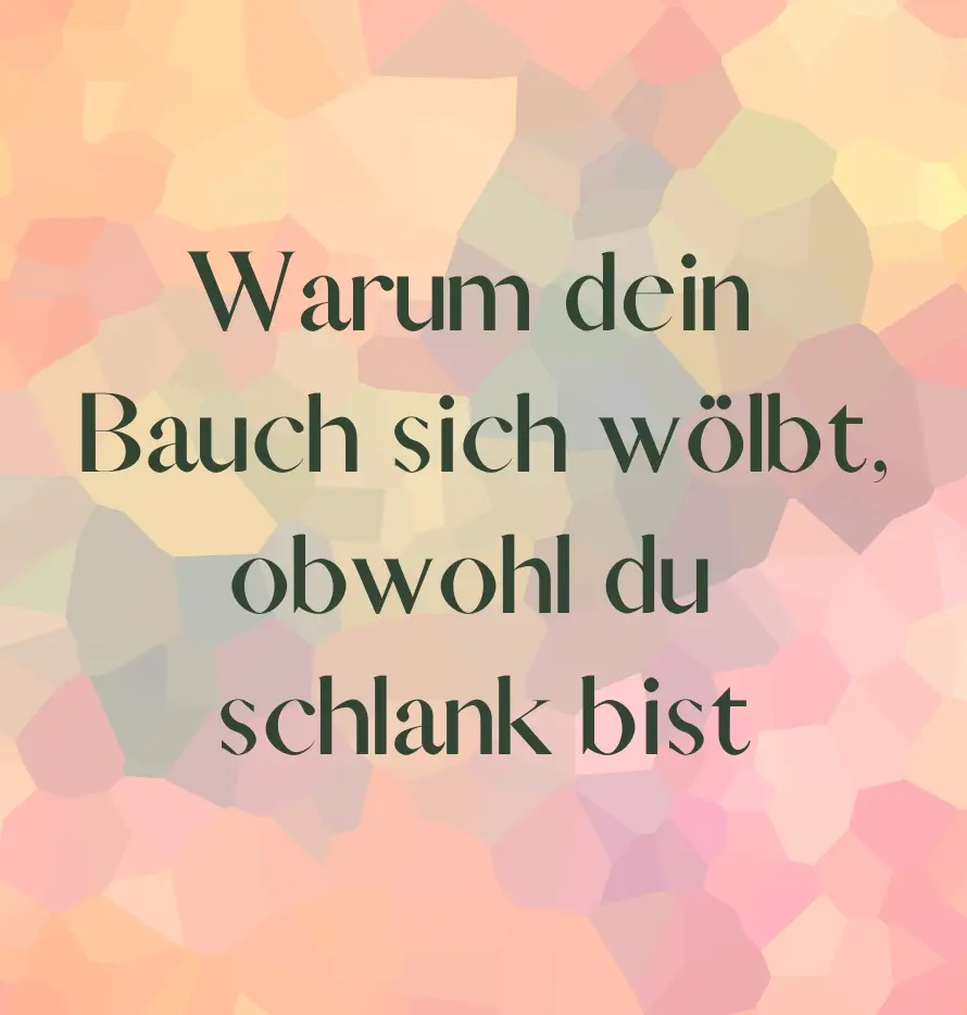Warum dein Bauch sich wölbt, obwohl du schlank bist – echte Gründe für Frauen ab 40